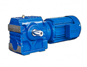 蝸輪蝸桿-斜齒輪減速機